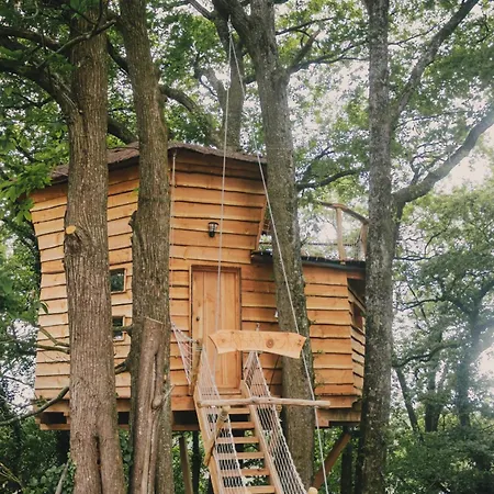 Campismo de Luxo La Cabanoun, Perchee Vue Coudures