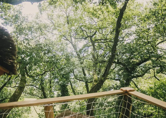 אוהל מפואר La Cabanoun, Perchee Vue